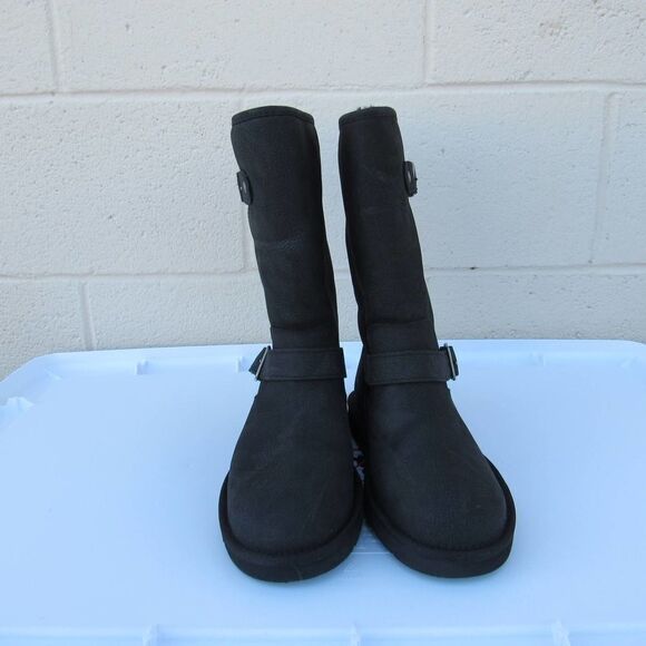 UGG Australia Sutter Women's Boots in Black - Picture 3 of 8